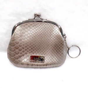 LIZ & CO. Silver Kisslock Wallet